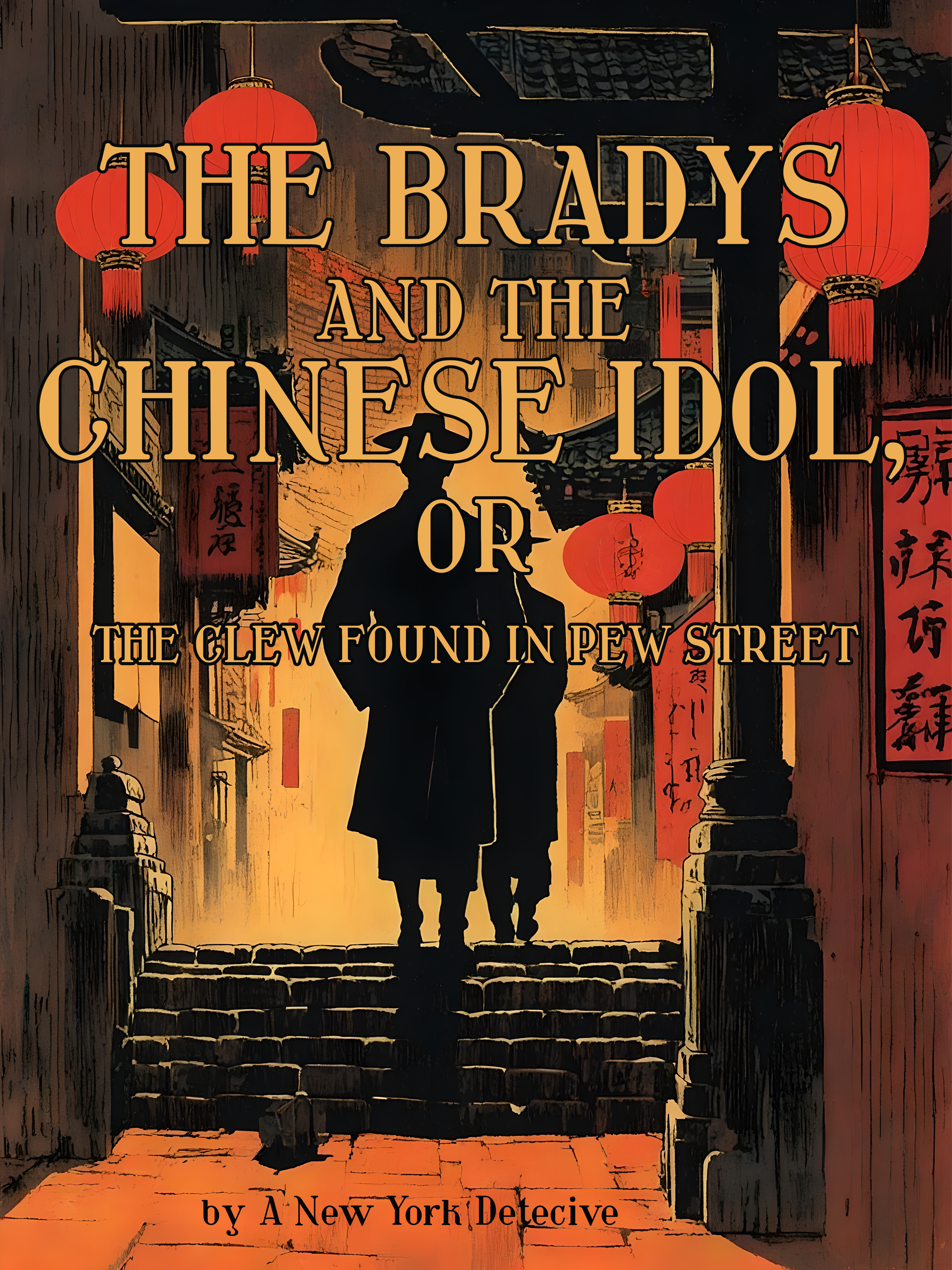 Cover of THE BRADYS AND THE CHINESE IDOL